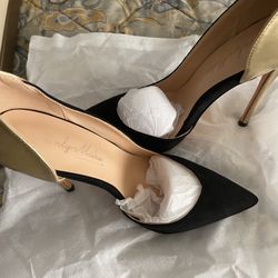 Heels Black And Gold