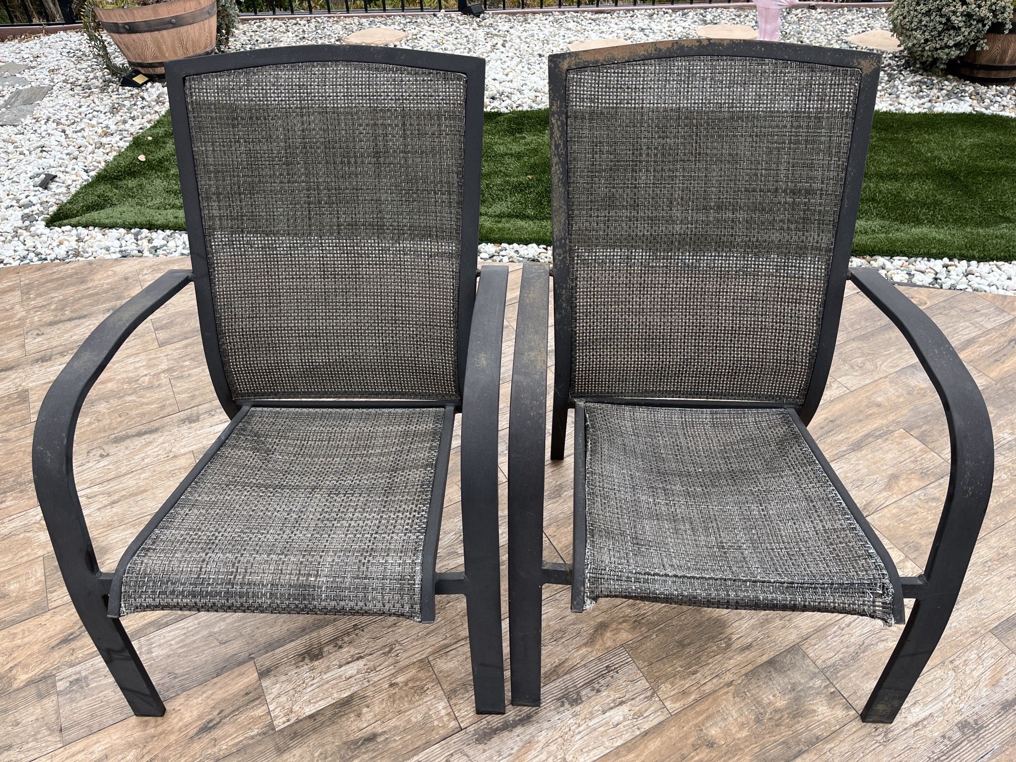 Backyard, Deck Chairs