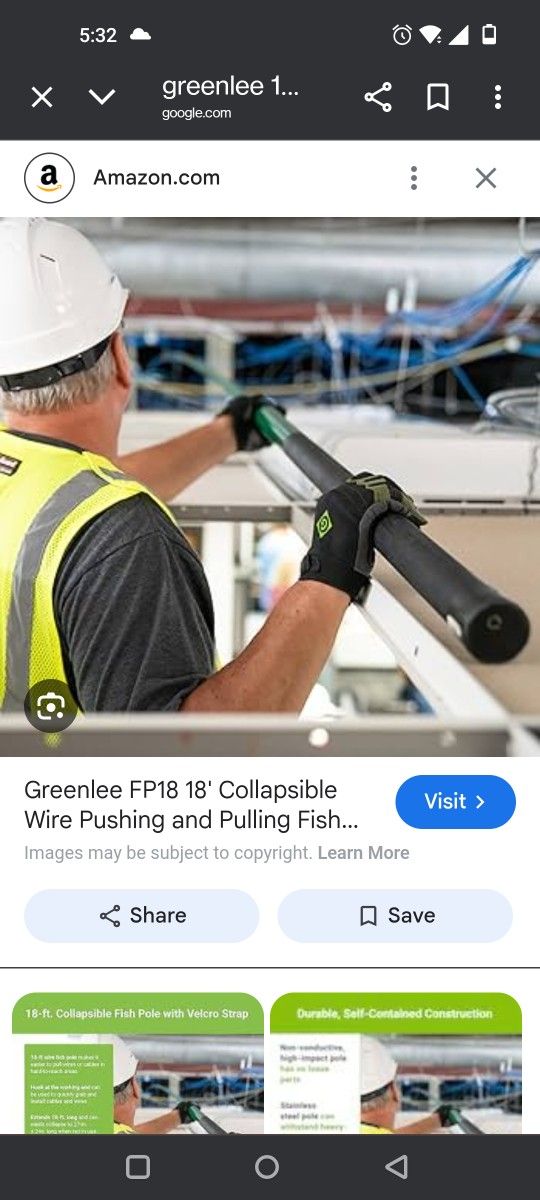 Greenlee 18' Fish Pole - www.rajagirimanappuram.com