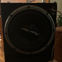 Pioneer Subwoofer  12”