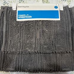 NEW BATH RUG SET 
