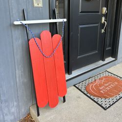 Snow Sled Decoration