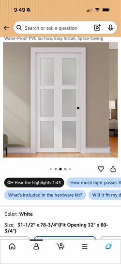 Bifold door