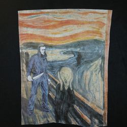 Holloween/ The Scream/Michael Myers shirt Size M