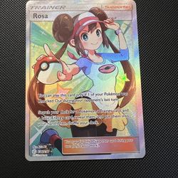 Pokemon Rosa 236/236 full art trainer card