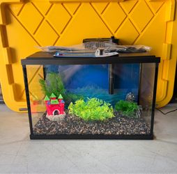 6 Gallons fish tank