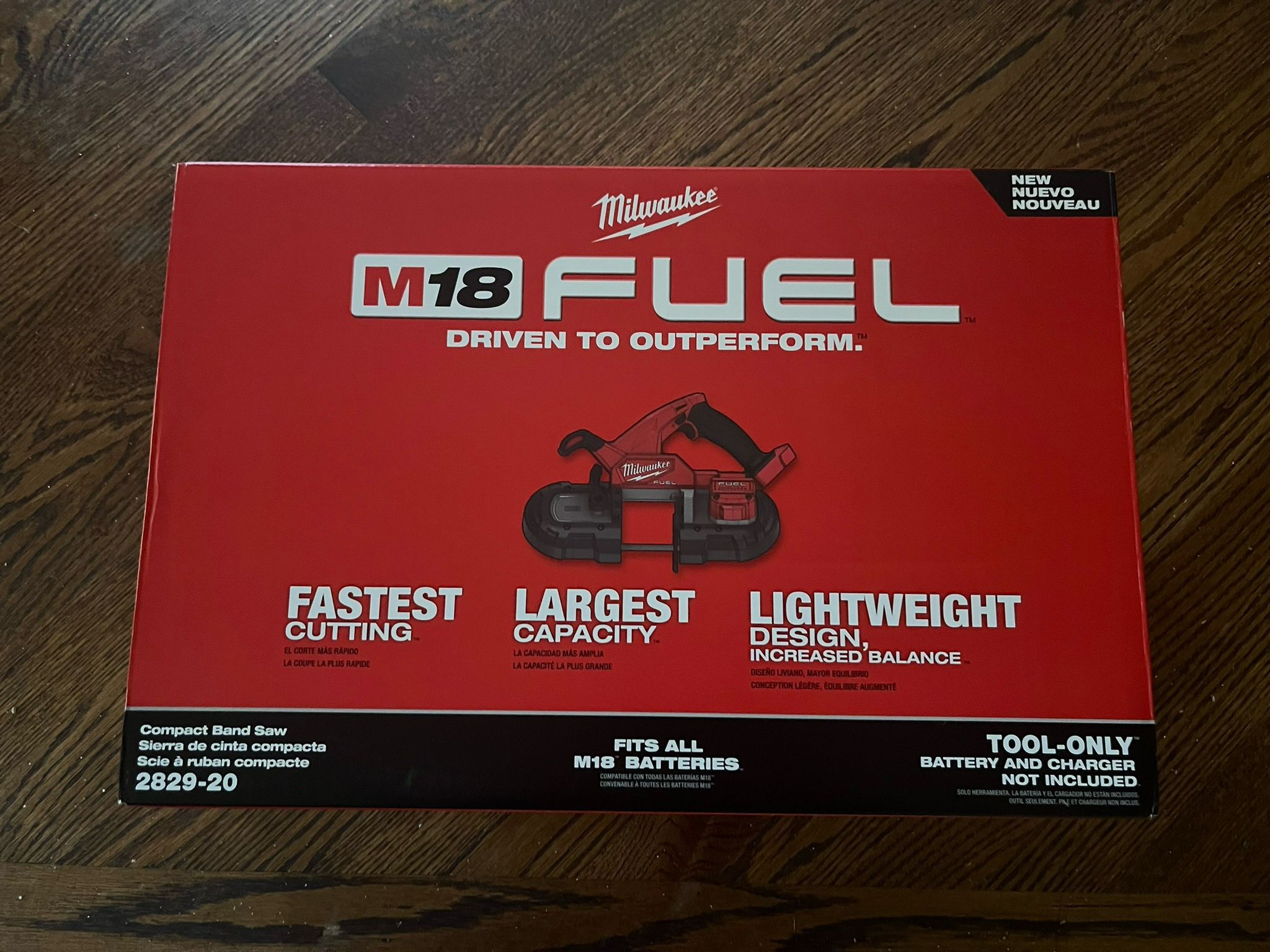 M18 FUEL 18V Lithium-lon Brushless Cordless Compact Bandsaw (Tool-Only)