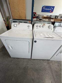 Amana washer and dryer set electric