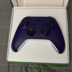 Purple Xbox Controller Open Box Never Used 