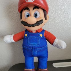 Realistic Toy  The Super Mario Bros. Movie Mario Poseable Plush