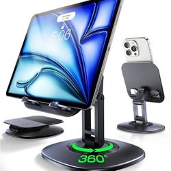 iPad Stand 360 Rotating Foldable Tablet Stand Nicegret Q26 NEW