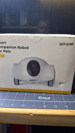 YouPet Hiibo Smart Companion Robot for Pets Interactive Pet Camera Robot