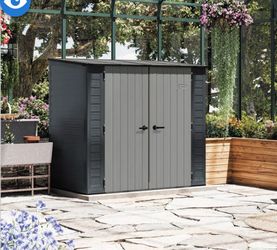 Suncast 7 ft. x 4 ft. Modern Storage Shed