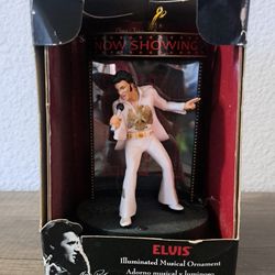 Elvis Presley Lighted Musical Ornament