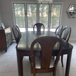 Dining Room Table And Chairs