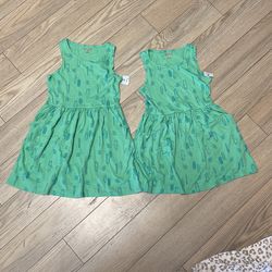 Matching Girl Dresses Size 8 And 6/7