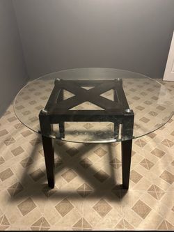 Glass table