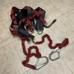Elk River Eagle Tower Harness Size L with Safety Lanyard