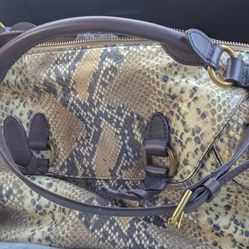 Ralph Lauren Snakeskin Bag 