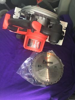 Circular saw 61/2” Milwaukee new