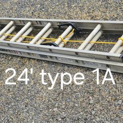 24' Louisville aluminum ladder-type 1A(300)