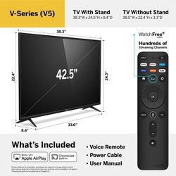 VIZIO 43" Class V-Series 4K UHD LED SmartCast Smart TV HDR V435-J

Image 1 of VIZIO 43" Class V-Series 4K UHD LED SmartCast Smart TV HDR V435-J

Image