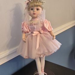 Gorgeous Doll In Porcelain
