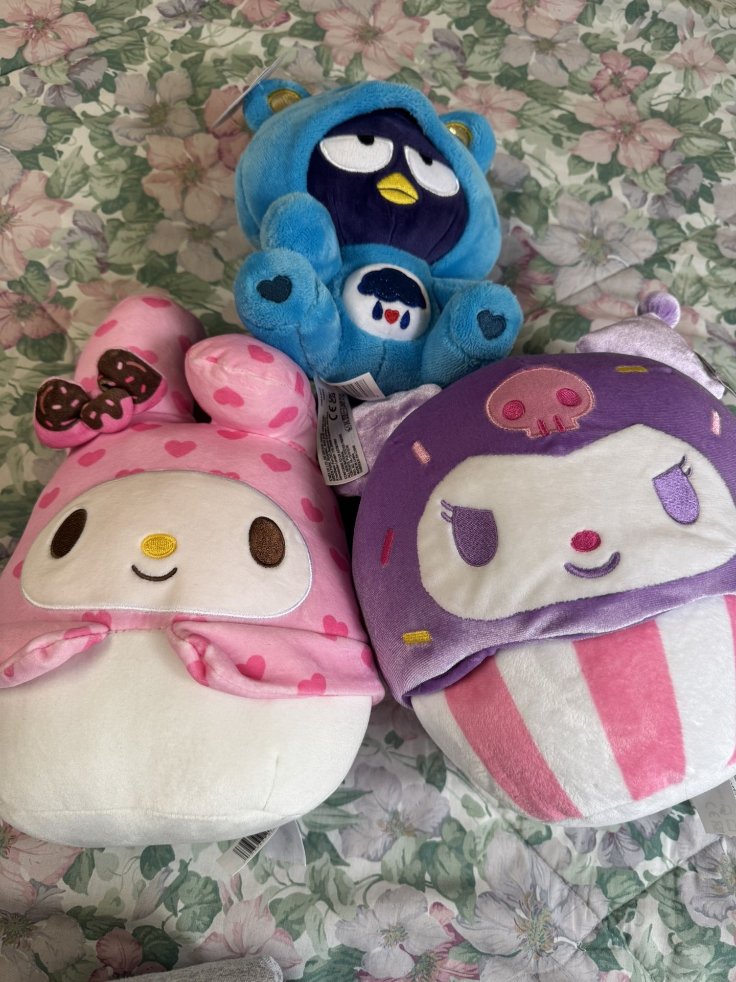 sanrio plushies