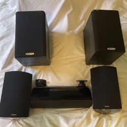Definitive and Polk Speakers Surround Sound 