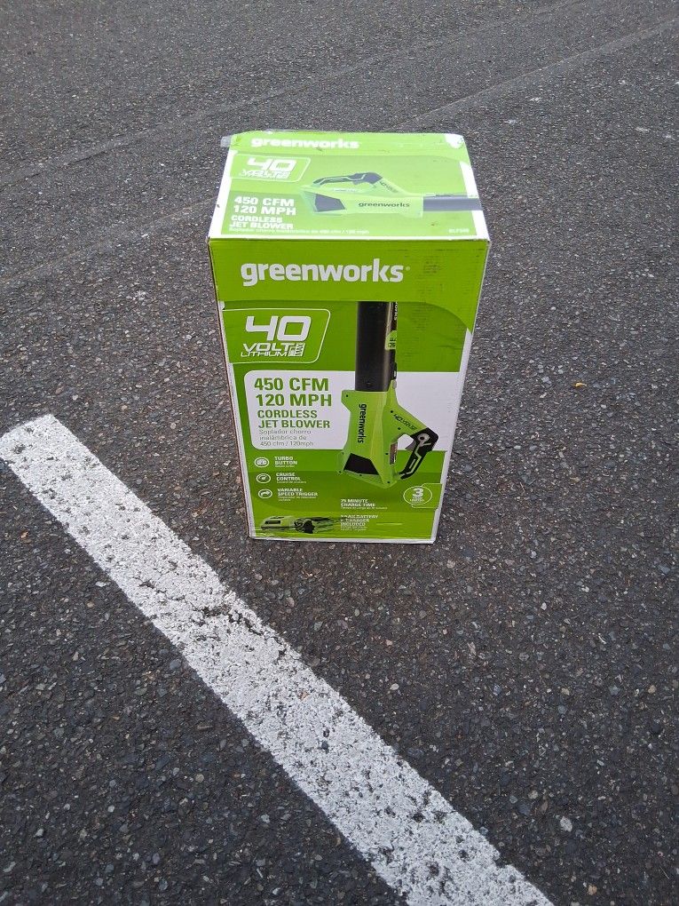Greenhouse Cordless Jet Blower