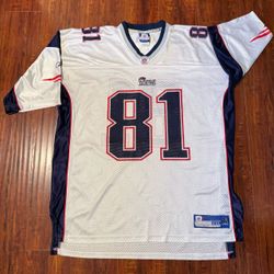 Randy Moss Reebok NFL Players #81 New England Patriots Jersey Sz XXL Men’s Read!