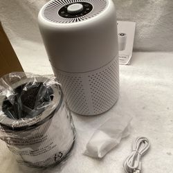 2 Pack Air Purifiers with Oil Diffuser and Nightlight