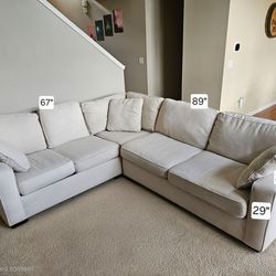 JC Penney Sectional Sofa - Made in USA - Excellent Condition