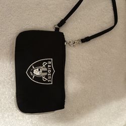 Raiders wristlet 