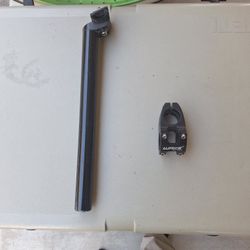 30 Mm Seat Post And 1 Inch Low Stem