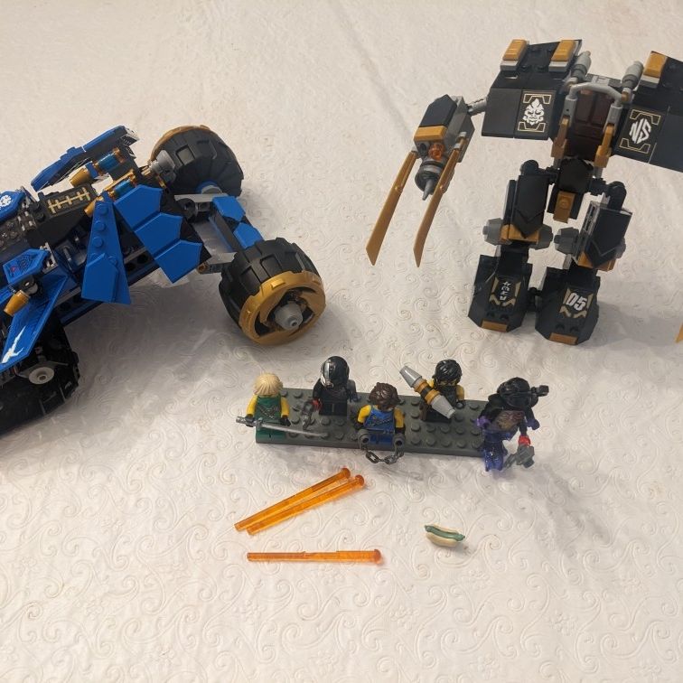LEGO NINJAGO Legacy 71699 Thunder Raider Complete REBOOTED Retired