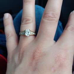 VS1 Quarter CARROT DIAMOND RING 14K