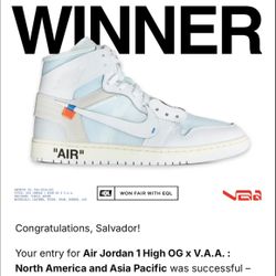 Jordan 1 OG x V.A.A 11.5 