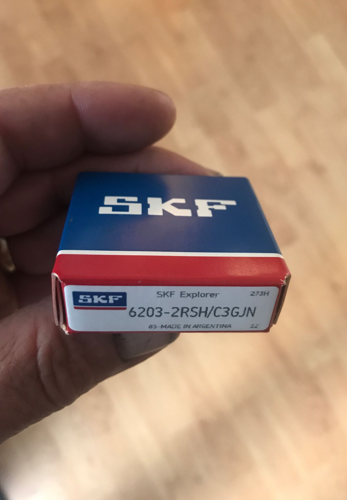SKF ball bearings