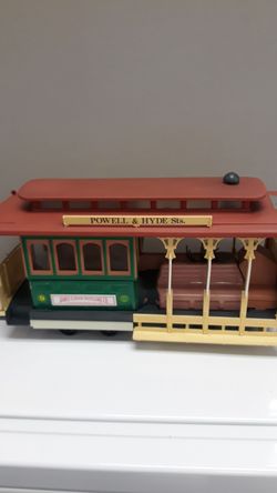 Vintage 1983 Jim Beam cable car bottle