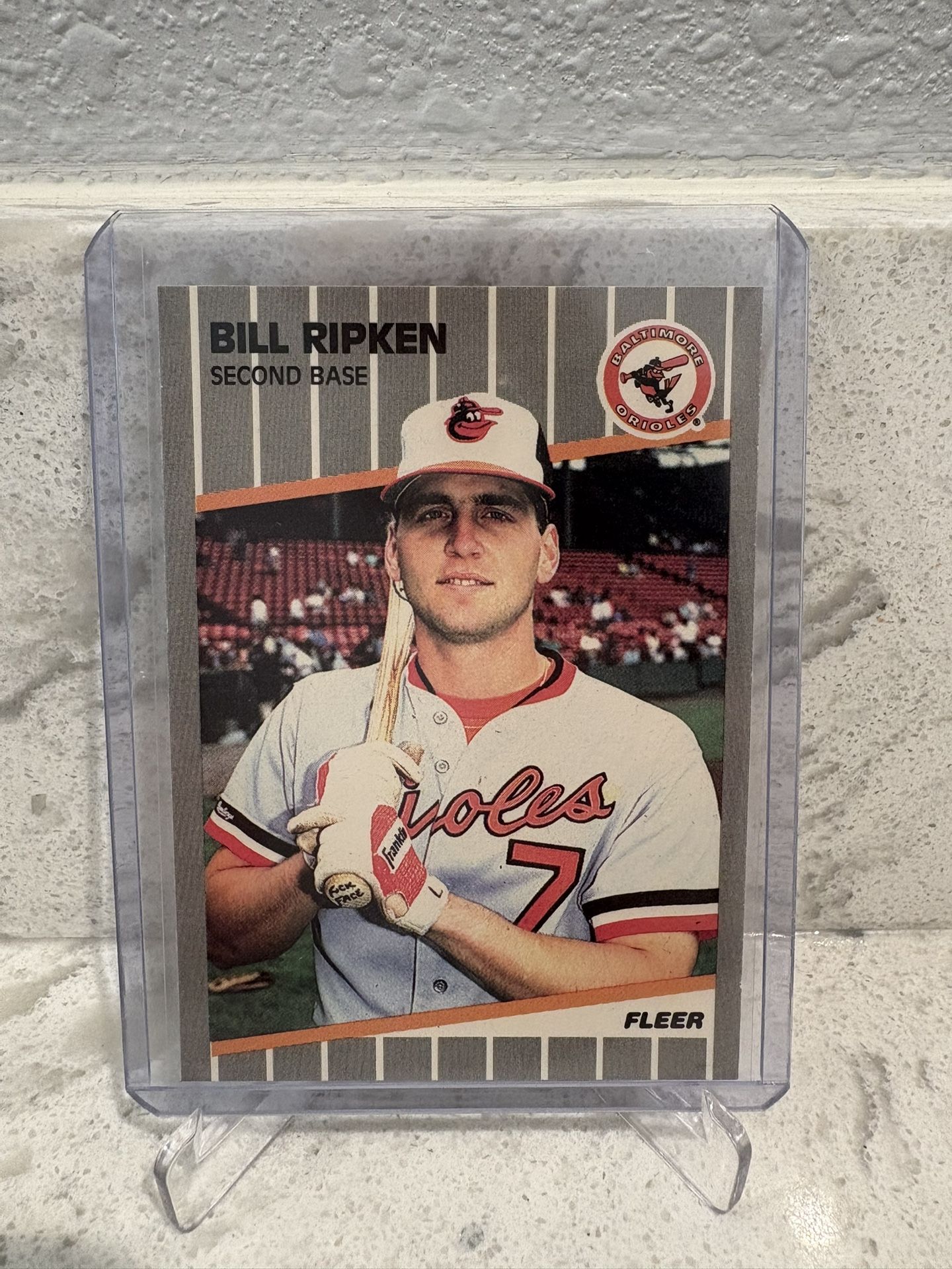 1989 Fleer Bill Ripken FF Error Card 🔥 *Clean*