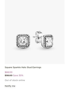 Pandora Halo earrings