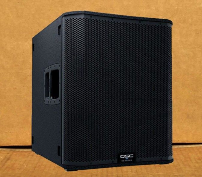 QSC Powered Subwoofer 18" Active Bass Cabinet 3600 Watts KS118 With Caster Wheels 🚨 Payment Options Available 🚨 No Credit Needed 🚨