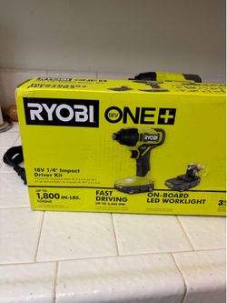 Ryobi 18v 1/4 in. Impact Drill/Driver