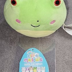 2022 Wendy/Hank Flip Squishmallow Plush Frog/Hippo