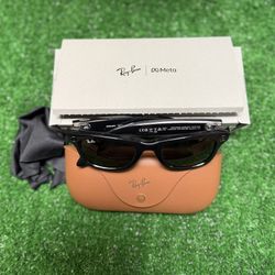Ray Ban Meta Wayfarer Shiny Black Glasses (Gen 1) USED But Works Perfectly