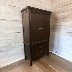 $80 for (1) Oversized Wardrobe Closet with Built in Drawers - 42W x 22D x 78H