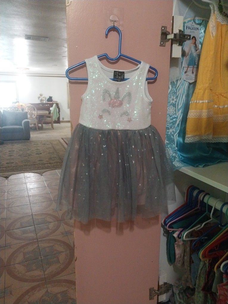Unicorn Dress For Your 2 Year Old