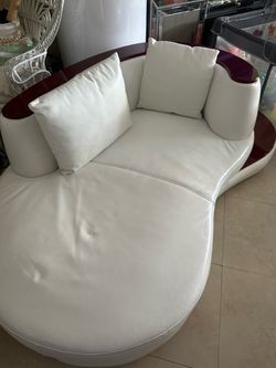 Sofa genuine leather Italian