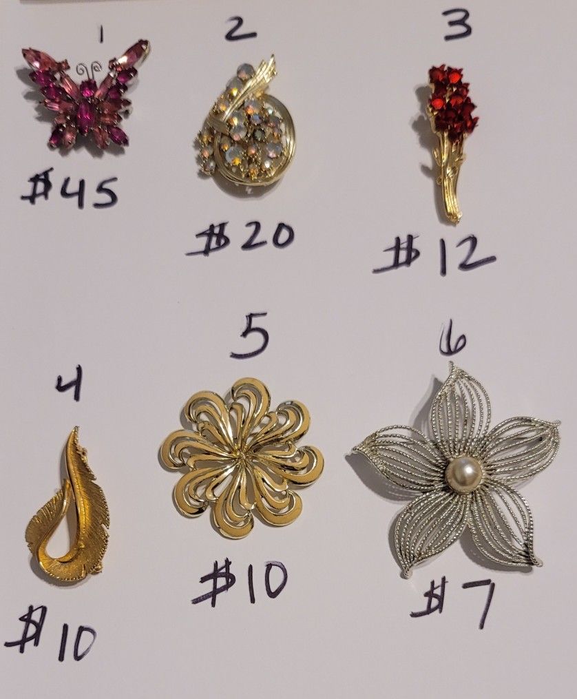 Vintage Brooches
